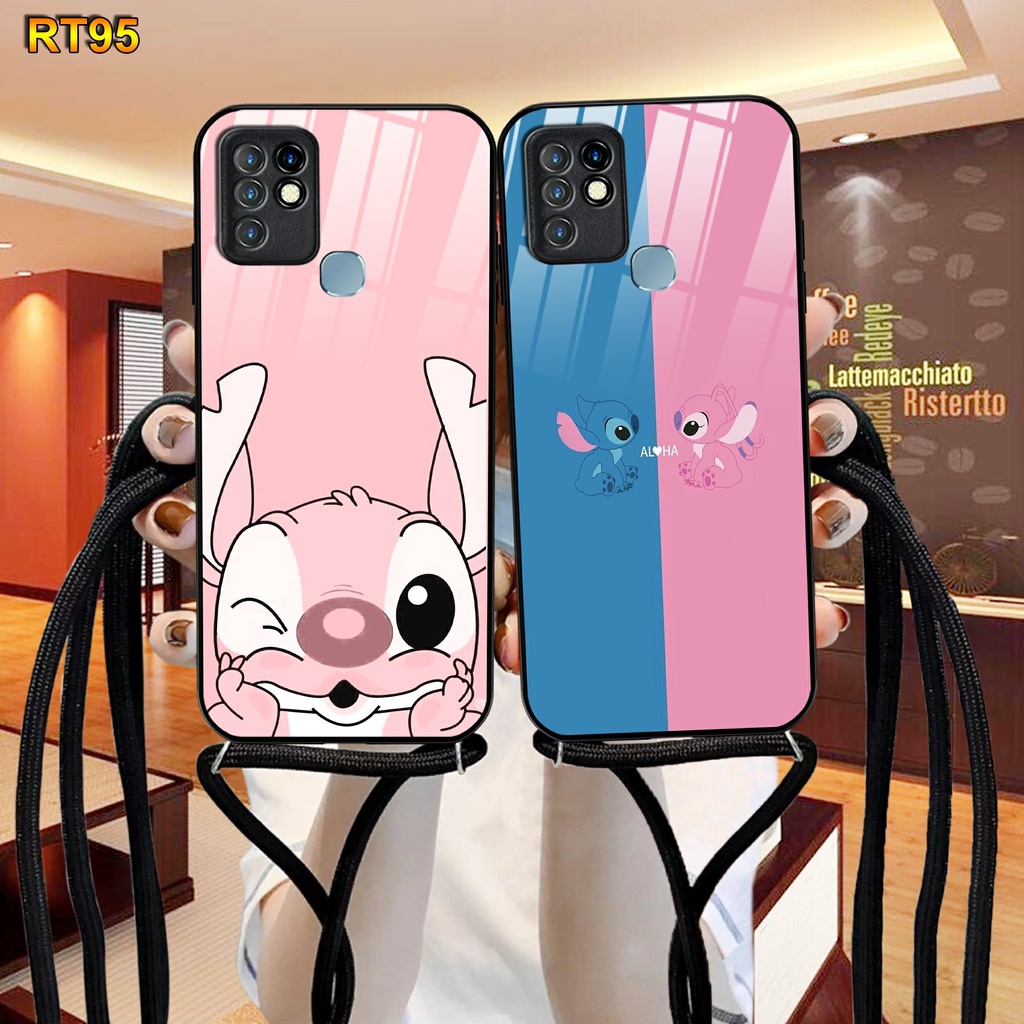 RT95 Softcase Kilau + Tali infinix Hot 10 Case Kilau Hot 8 Hot 9 Hot 9 play Hot 10 Hot 10 play Hot 1