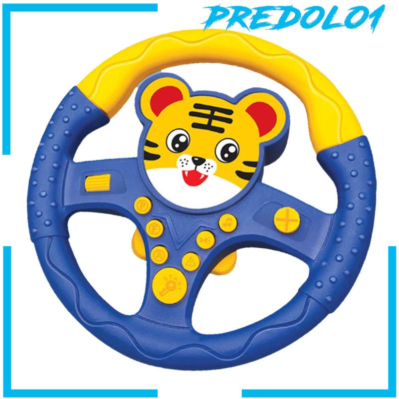 Eletric Cars Simulation Driving Steering Wheel Kids Early Educational Toys