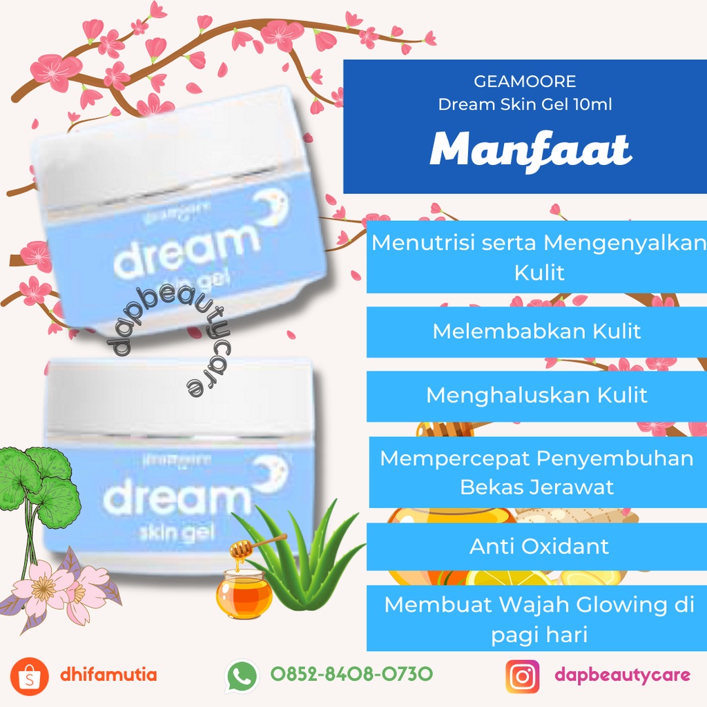 READY‼️ GEAMOORE ADDICTED SERIES 5ML 15ML/ PARFUM GEAMOORE ADDICTED SERIES ROLL ON SPRAY-Dreamskin gel 10gr