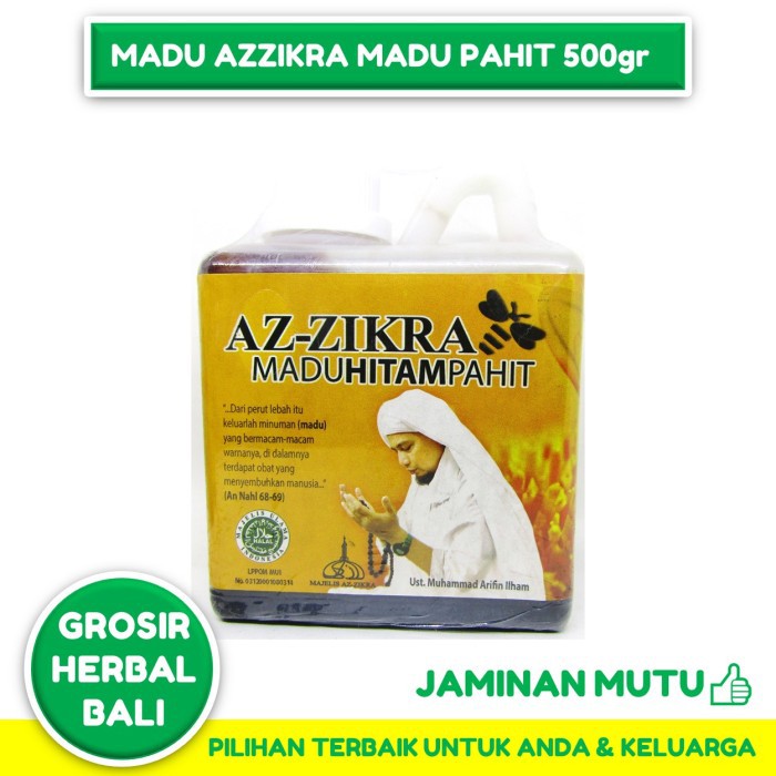 

Madu Madu Hitam Pahit Az Zikra Azzikra 500gr 500 gram ASLI ORIGINAL Depasar Bali