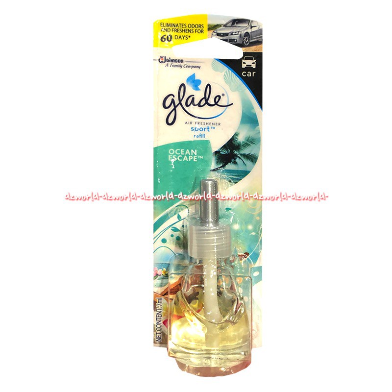 Glade Air Freshener Sport Refill Pengharum Ruangan Mobil 60 Hari Parfum Mobil