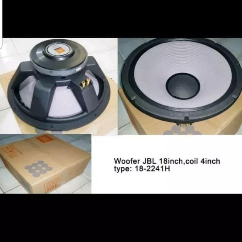 SPEAKER WOOFER JBL 18 INCH 18-2241H