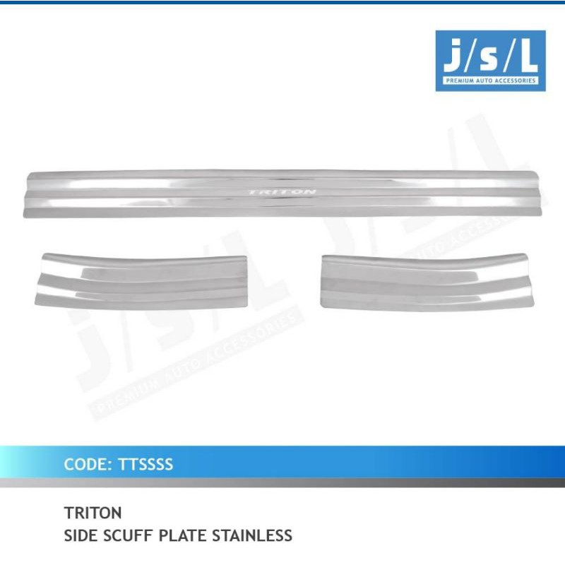 sillplate samping Triton stainless jsl