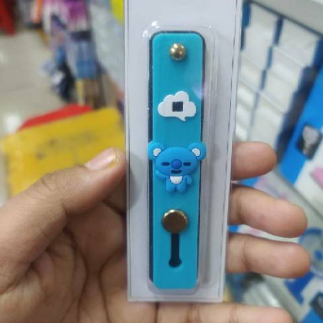 Handgrip Handphone Boneka / Hand Grip Pegangan Hp Iring Stand