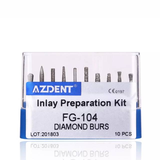 F3.2- (fg104) Diamond bur intan high speed set preparasi inlay