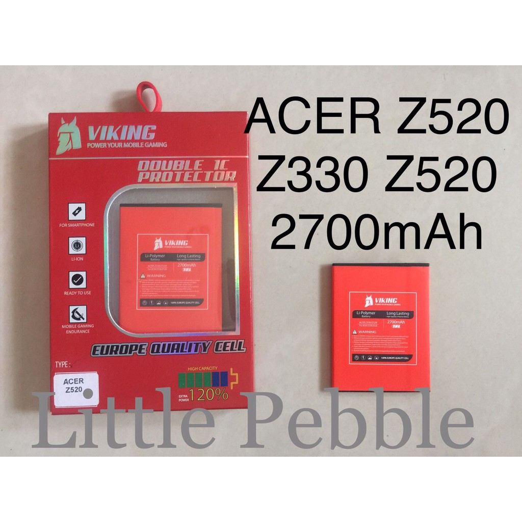 Baterai Viking - BAT-A12 - Acer Z520 - SP445162SE-C Z330 Batre Batere