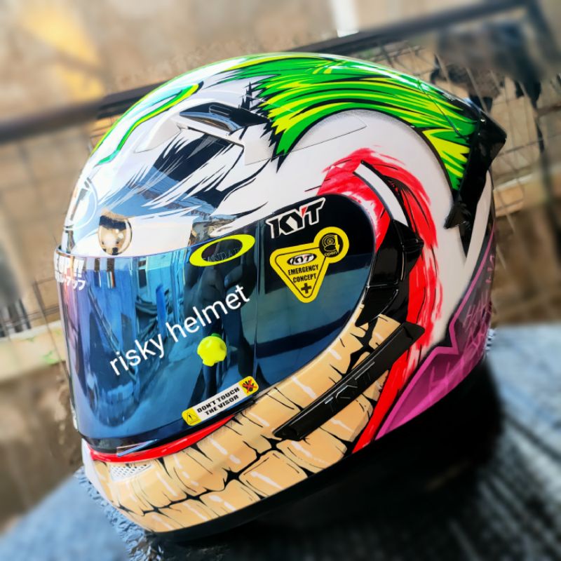 KYT k2r venom Joker paket ganteng