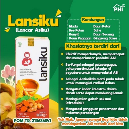 Nutribee Madu Lansiku Pelancar Asi 280gr