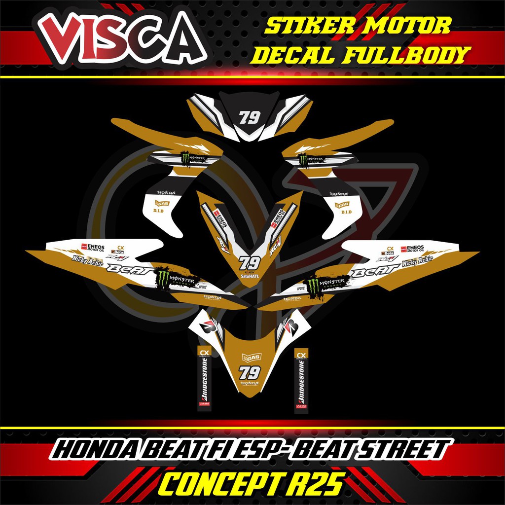 decal beat street decal beat fi esp decal beat street full body stiker motor beat street 4