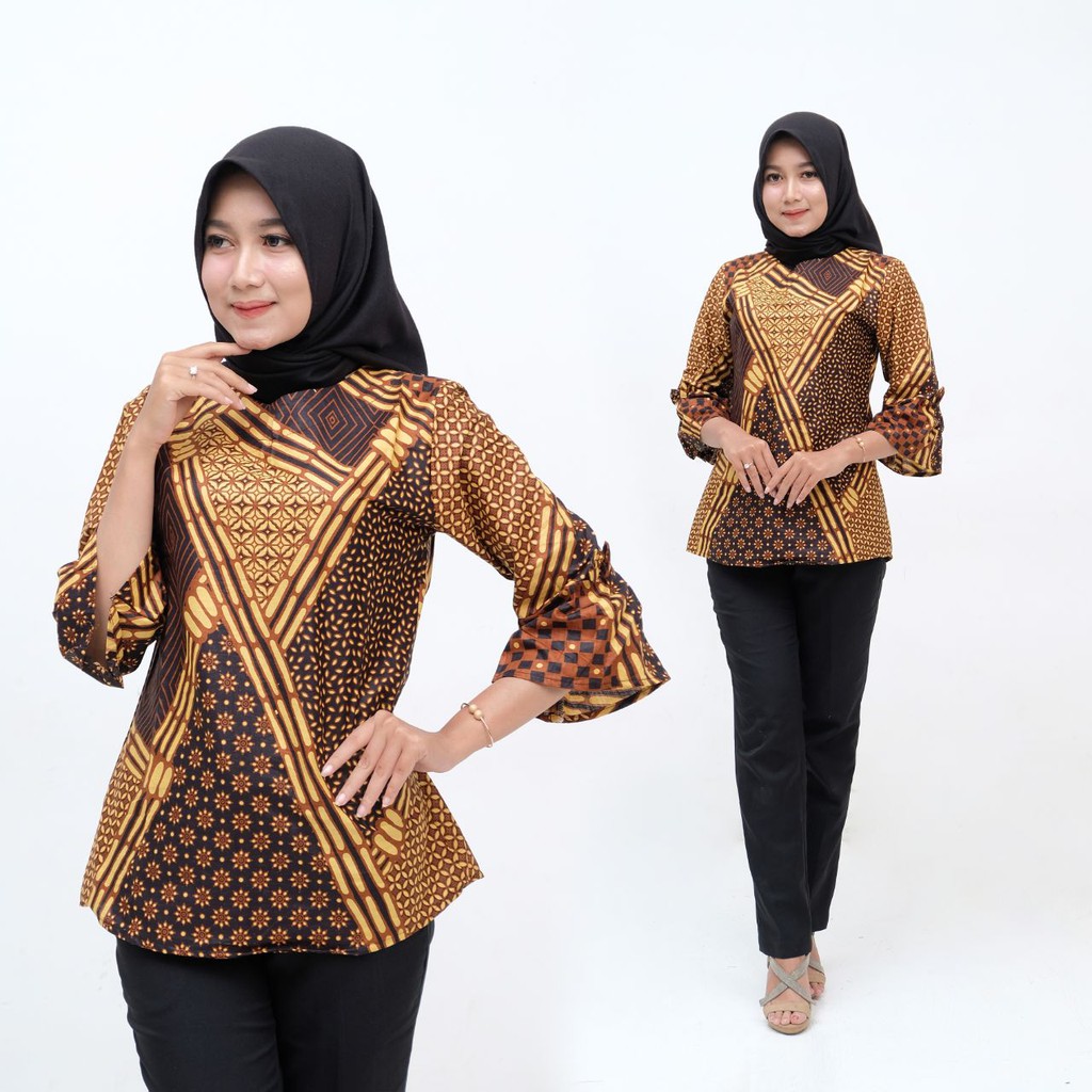 atasan batik wanita kode 53rz