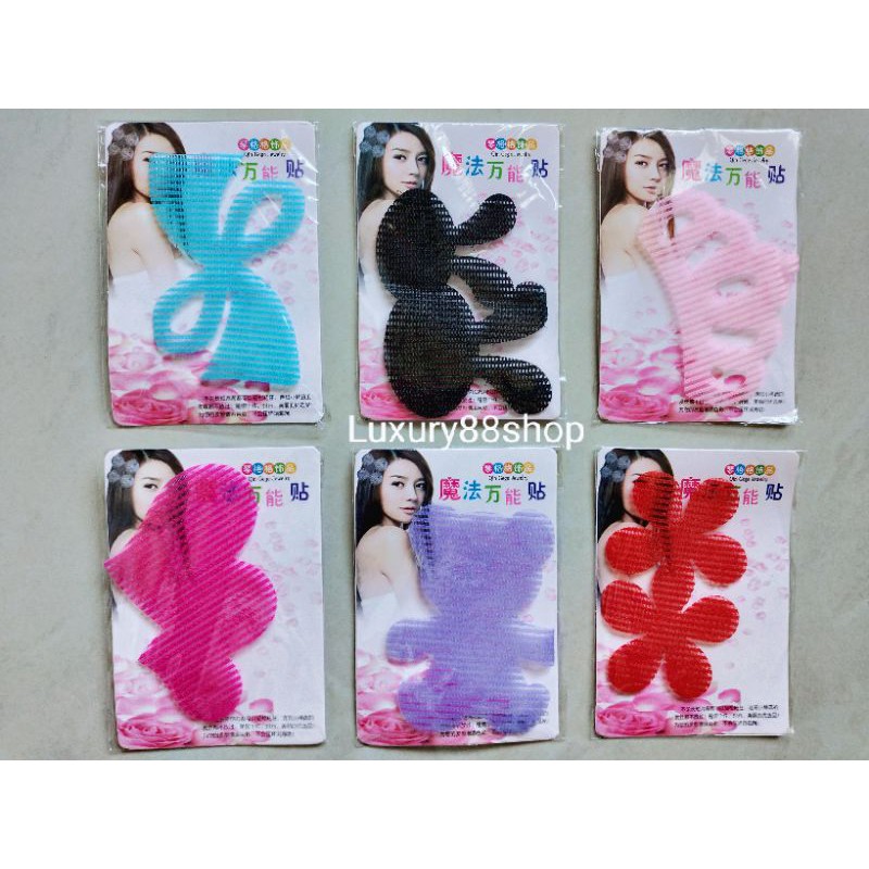 Penahan Poni Motif / Hair Velcro