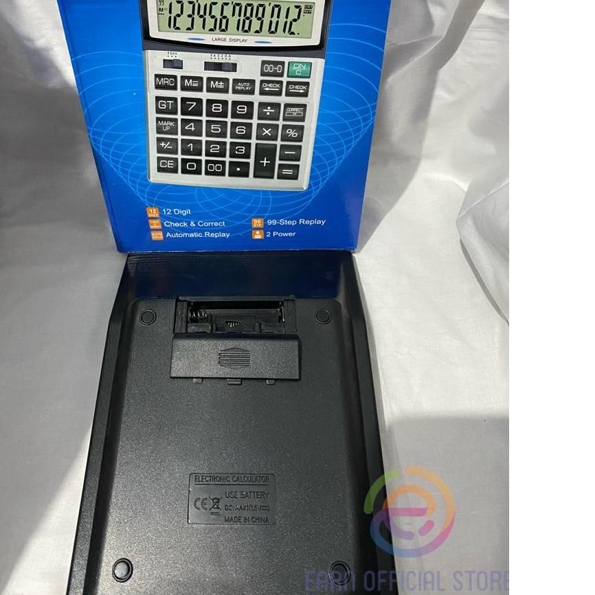 

○ Kalkulator Citizen CT-912 12 Digit Kalkulator Besar ♦