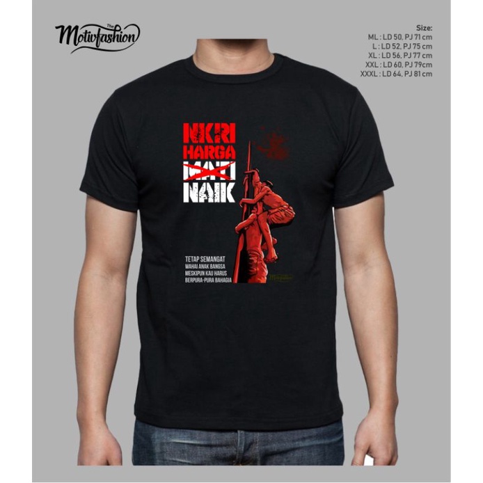 Kaos NKRI HARGA NAIK