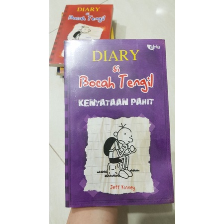 (ori, bekas) Diary Si Bocah Tengil - Kenyataan Pahit / Diary of a Wimpy Kid (novel terjemahan anak)