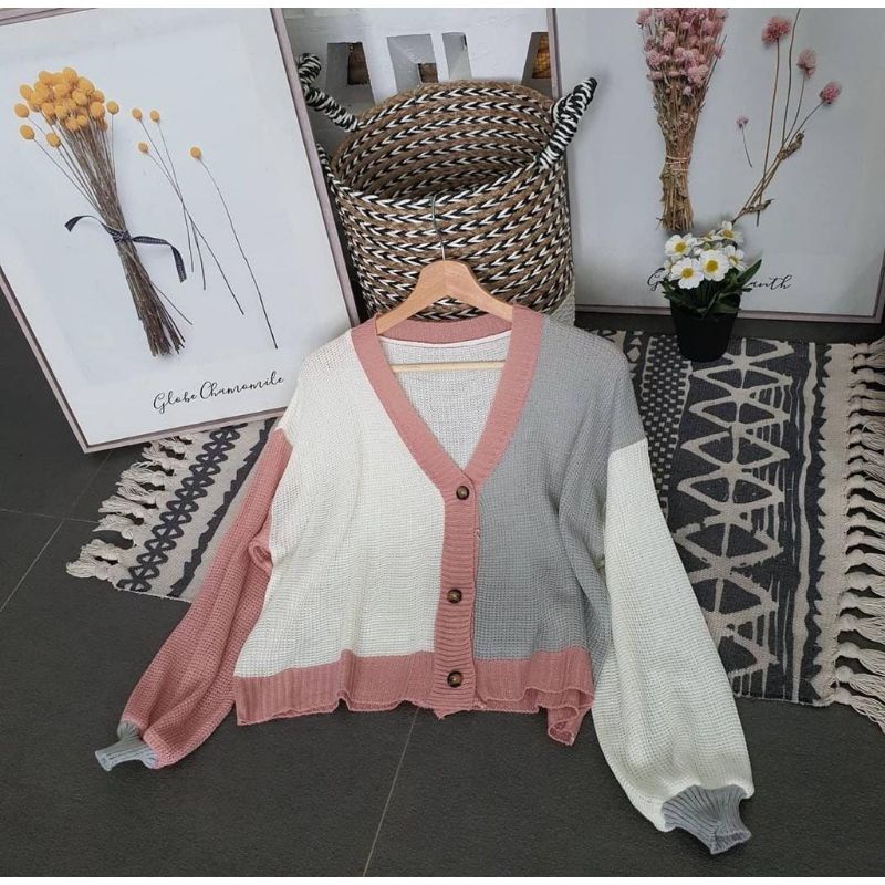 HELENA CARDIGAN OUTER ATASAN WANITA PREMIUM