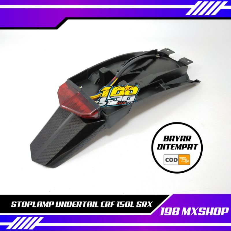STOPLAMP UNDERTAIL CRF 150L / LAMPU BELAKANG CRF 150 L - SPAKBOR BELAKANG SUPERMOTO KLX D-TRACKER