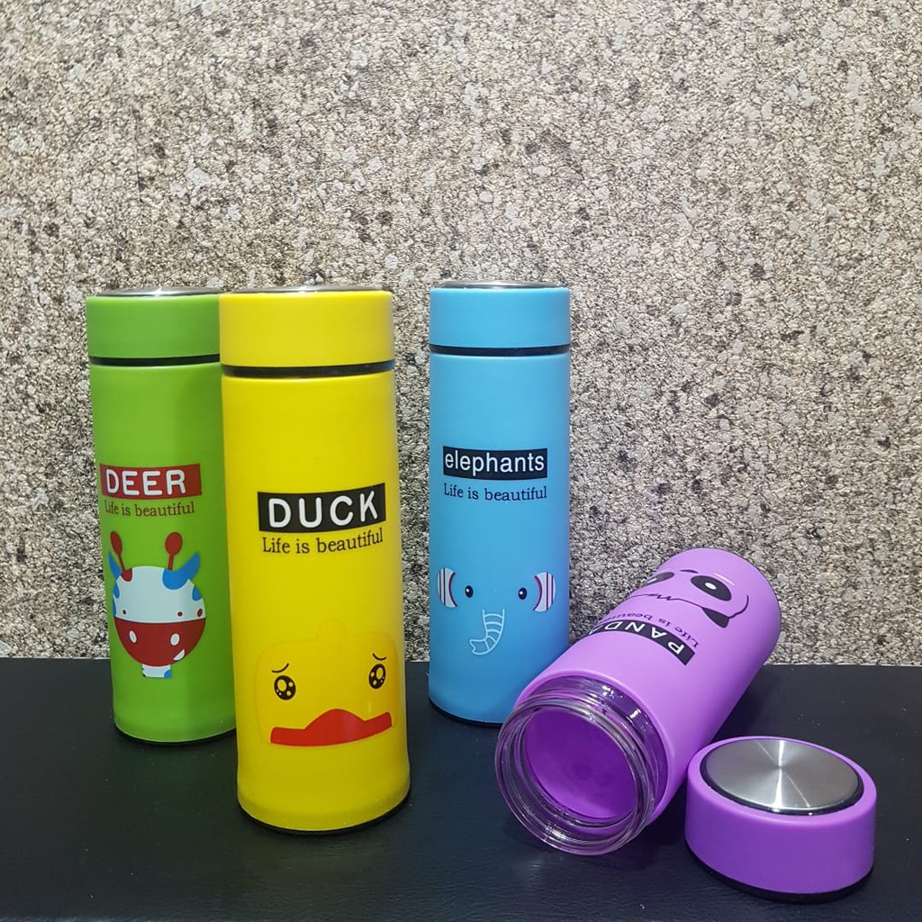 ✿ELYSABETHME✿ åk§ê§ðrï§ Botol minum karakter anak dewasa bisa untuk souvenir pernikahan ultah