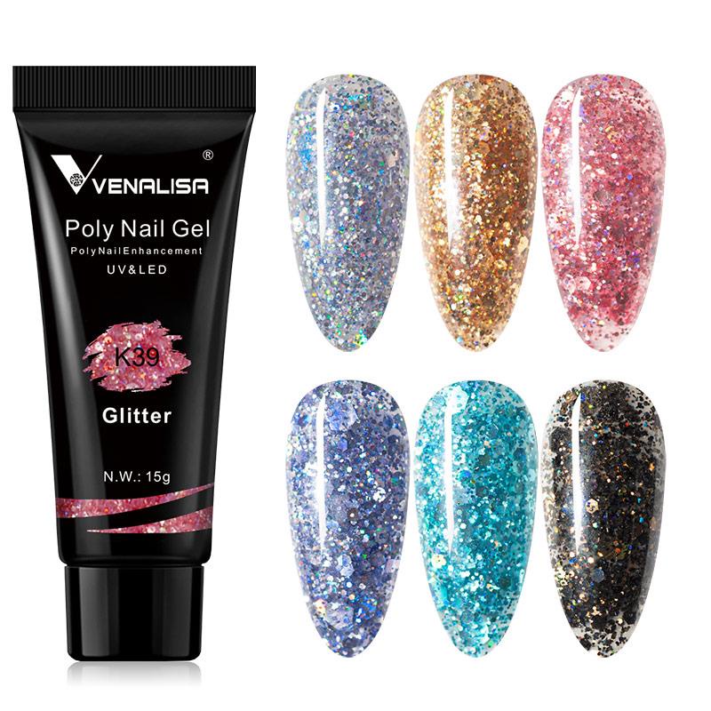 Polygel Venalisa / Polygel Acrylic Gel 15ml Nail Extention Venalisa / Gel Extension Kuku 15ml