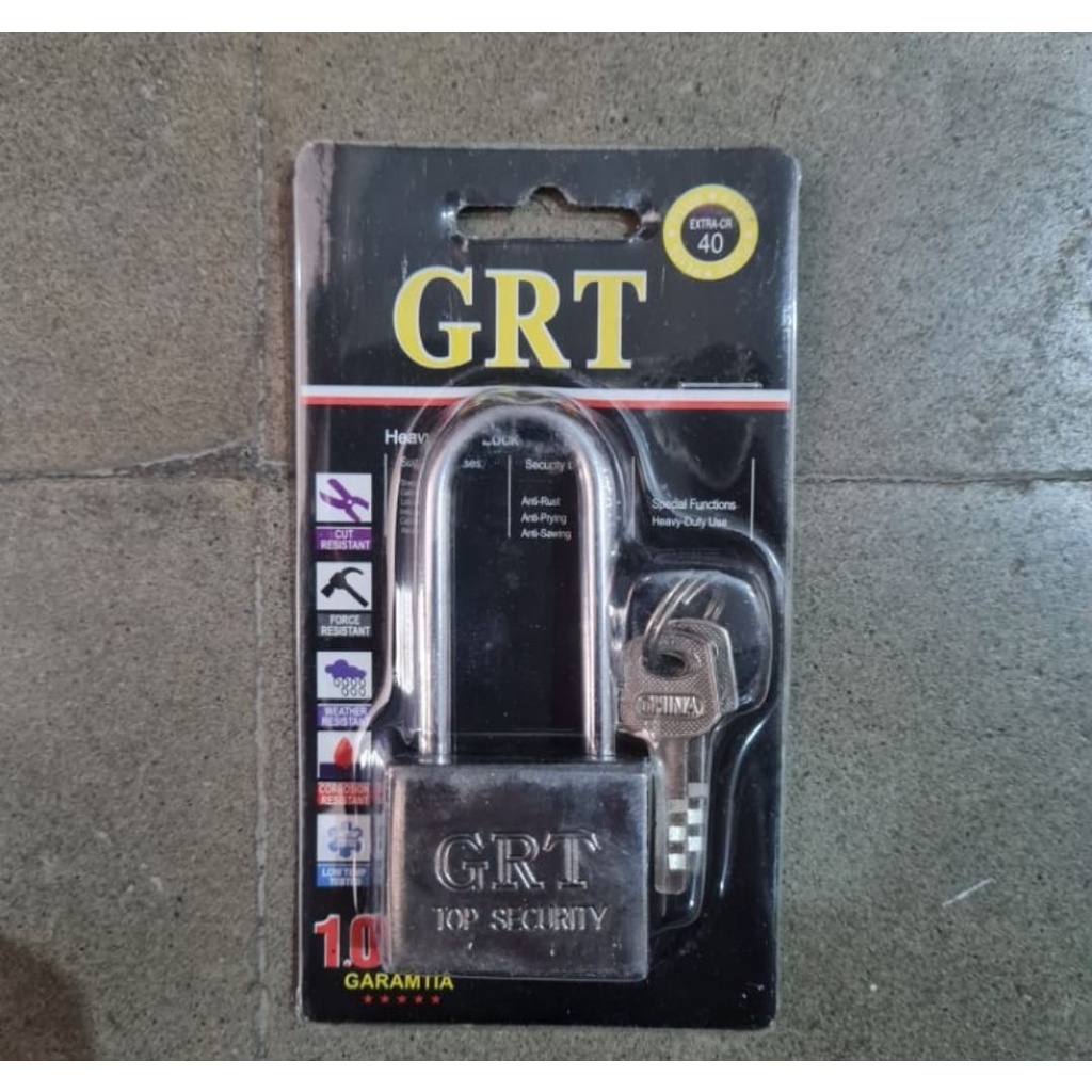 GEMBOK PUTIH 30 MM 40 MM &quot;GRT&quot;