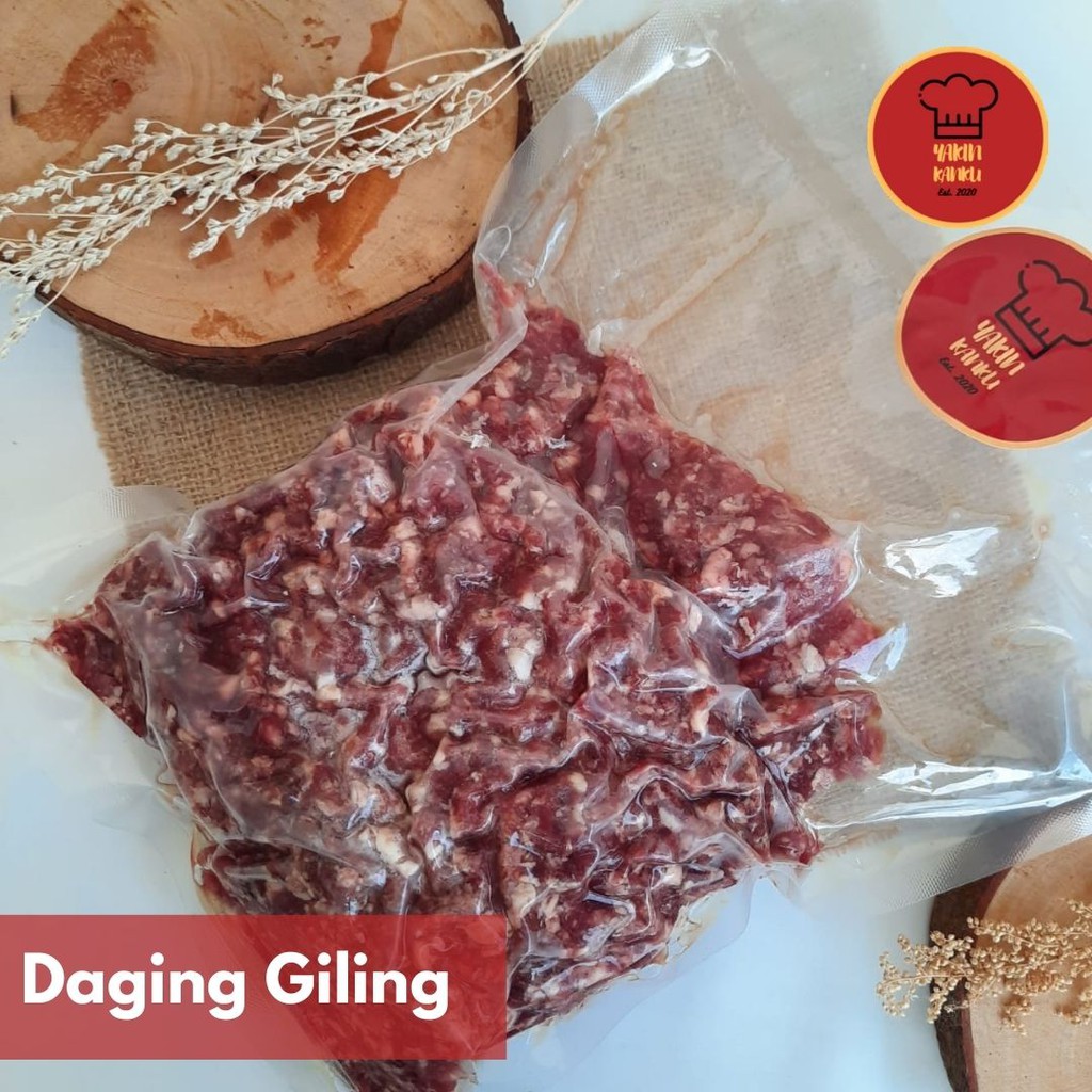 

DAGING GILING SEGAR SUPER PREMIUM / Ground Beef 1 KG