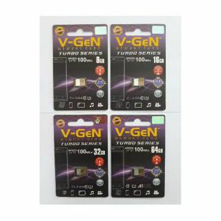 Micro SD 8GB / 16GB / 32GB /  A1 V-GeN Turbo Class 10  Memory Card Vgen 4GB