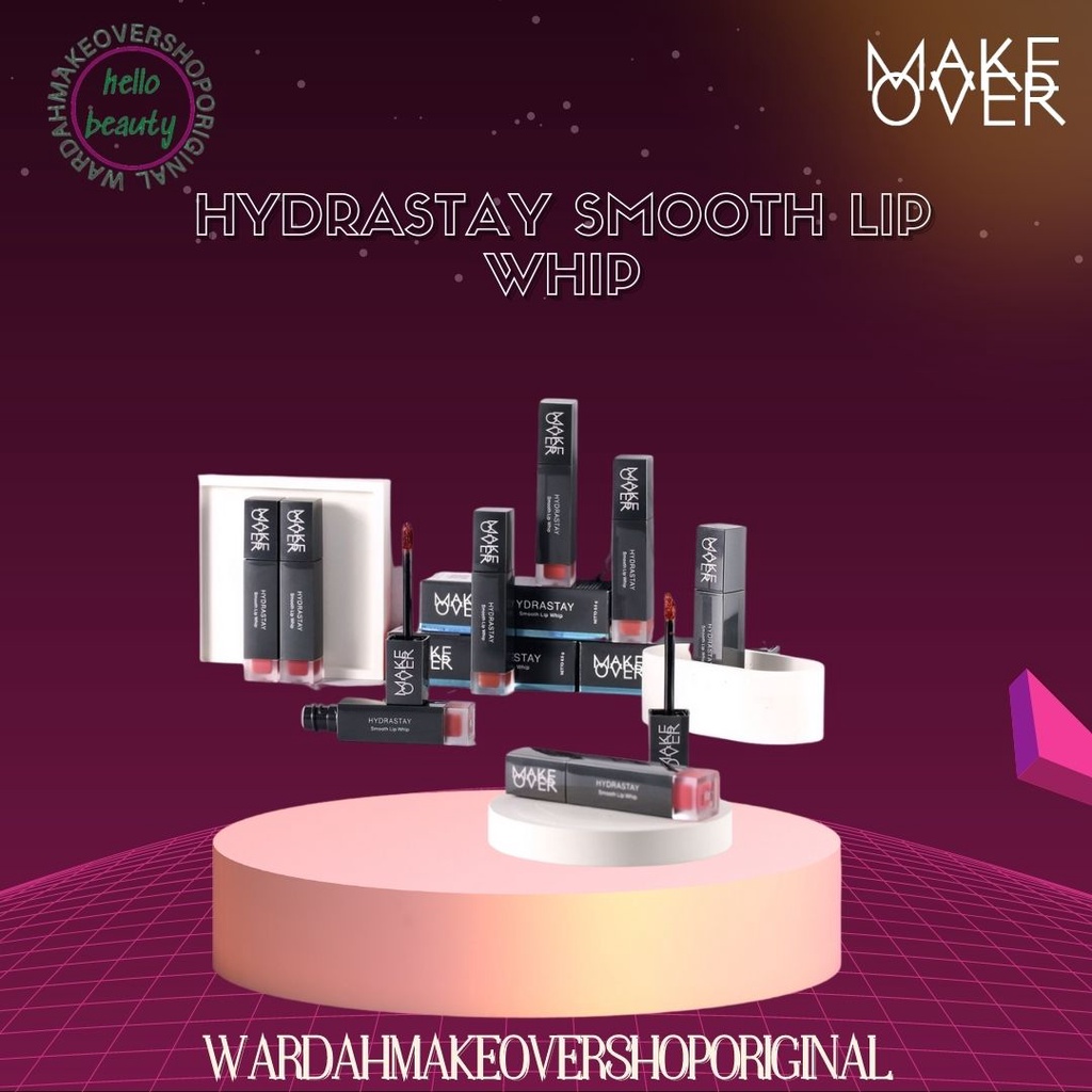 MAKE OVER Hydrastay Smooth Lipwhip 6,5g | Lipcream Matte