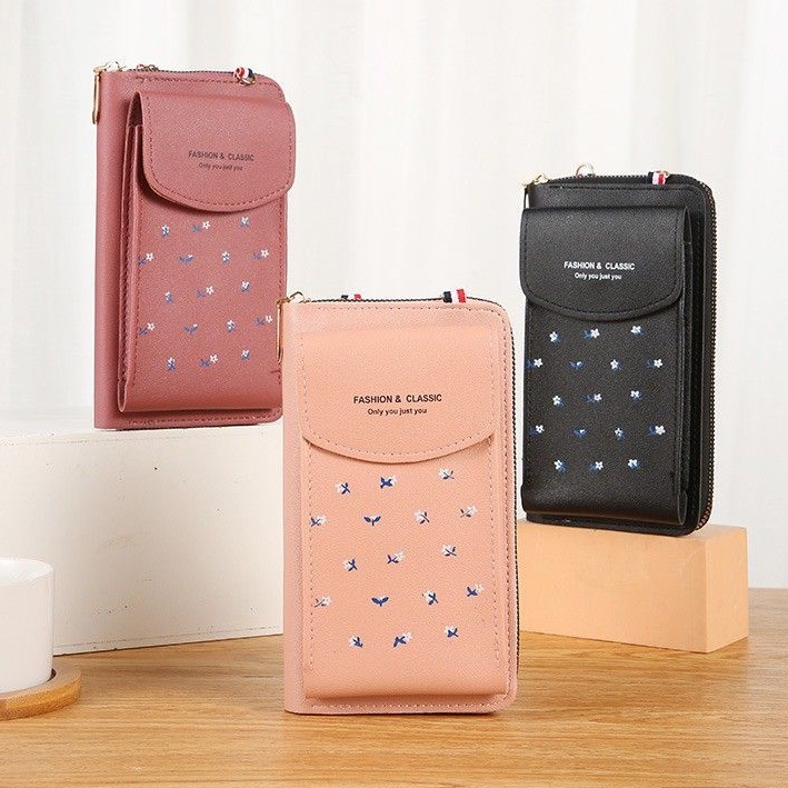 Medan Termurah Dompet tali Tas selempang Dompet pocket hp Import