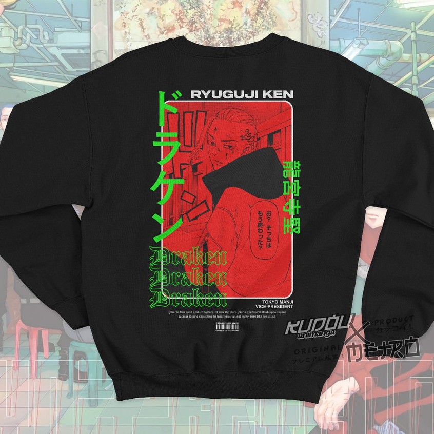 Crewneck Tokyo Manji Draken Tokyo Revengers