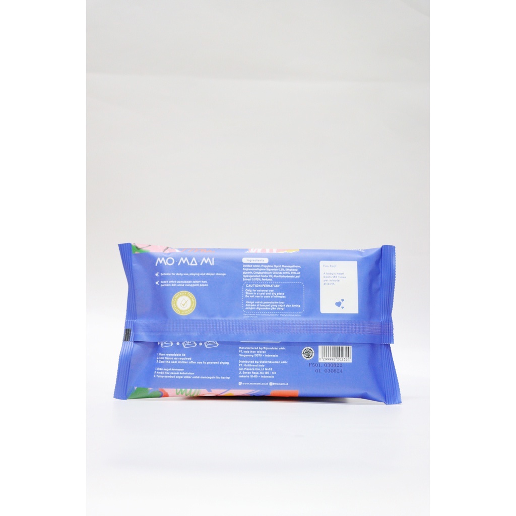 MOMAMI X LIUNIC ANTI BACTERIAL WIPES 30'S