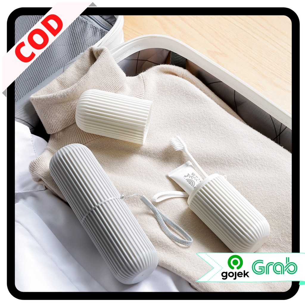 KAISSO - KOTAK MENYIMPAN SIKAT GIGI MODEL PORTABLE TABUNG PASTA ODOL BIG TOOTHBRUSH CASE TRAVEL