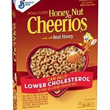 

Honey Nut Cheerios Gluten Free Cereal With Oats 10.8 Oz