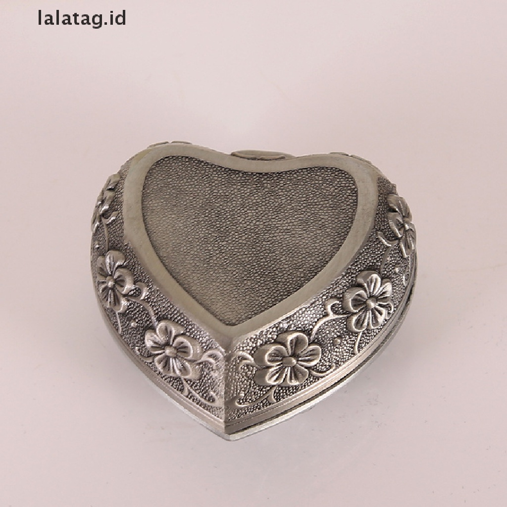 [lalatag] Metal Antique Jewelry Box Ring Jewelry Storage Organizer Chest Christmas Gift [ID]