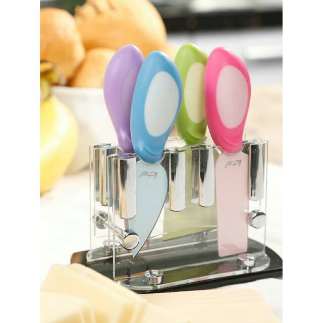 Pisau imut Pisau set Pemotong Keju Ichef Chesse set 4pcs