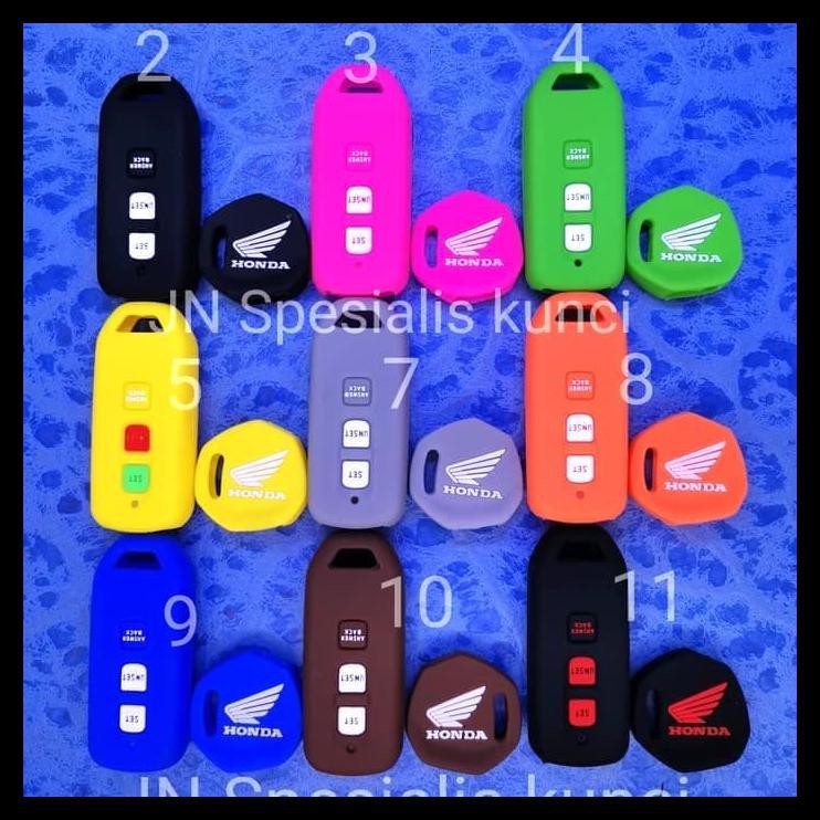 SPECIAL silicon kunci & remote honda scoopy 2017