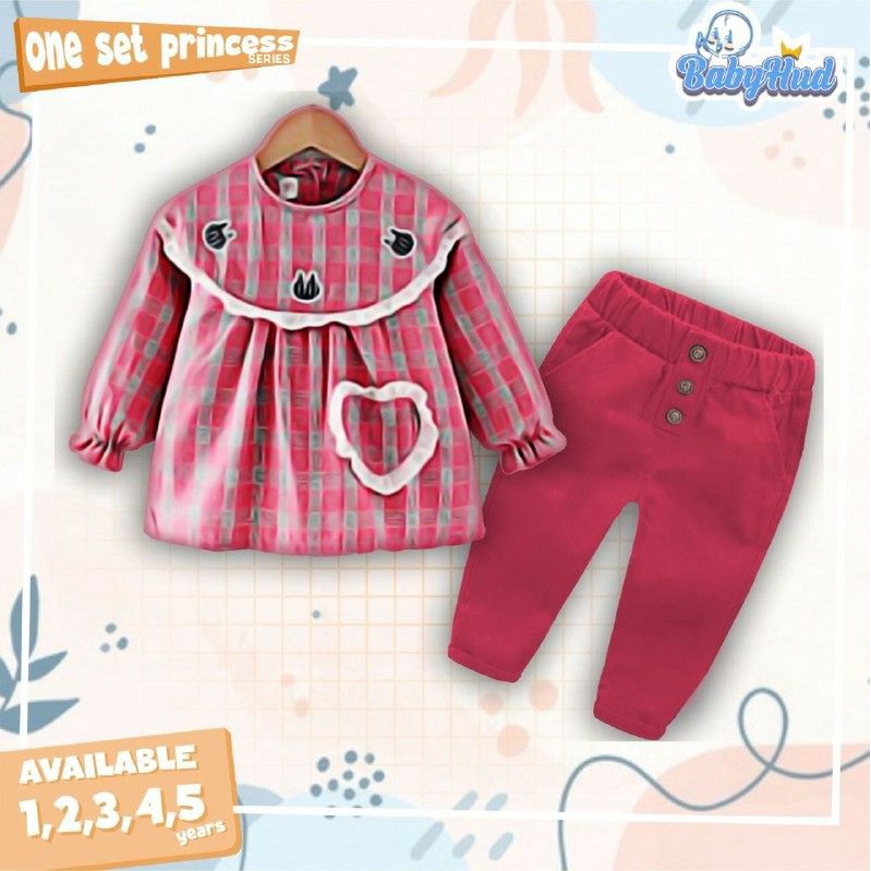 WOW CANTIK SET PREMIUM BABY HUD ON SET PRINCESS