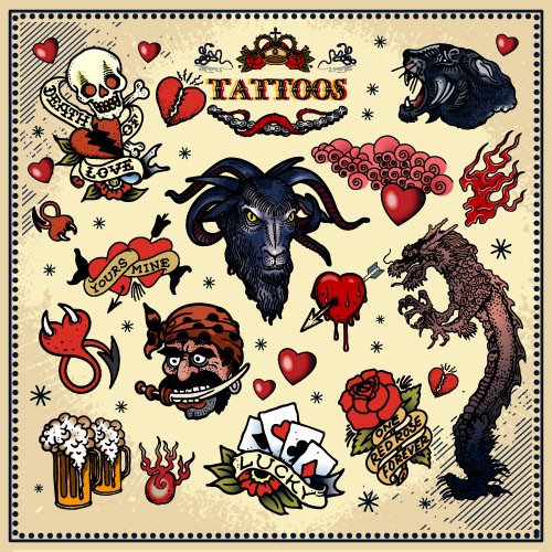 25 Tattoo Collection - Vector Designs