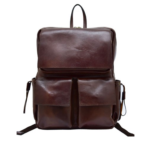 Ta Bahan Kulit Asli / Tas Pria Kulit Asli / Tas Punggung Kulit Asli