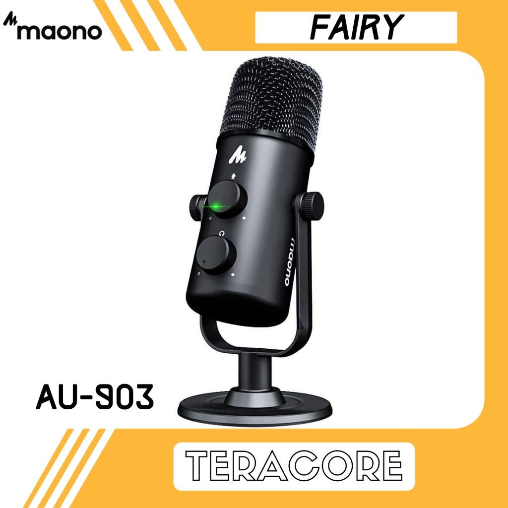 Maono Fairy AU-903 AU 903 USB Microphone Switchable Polar Patterns