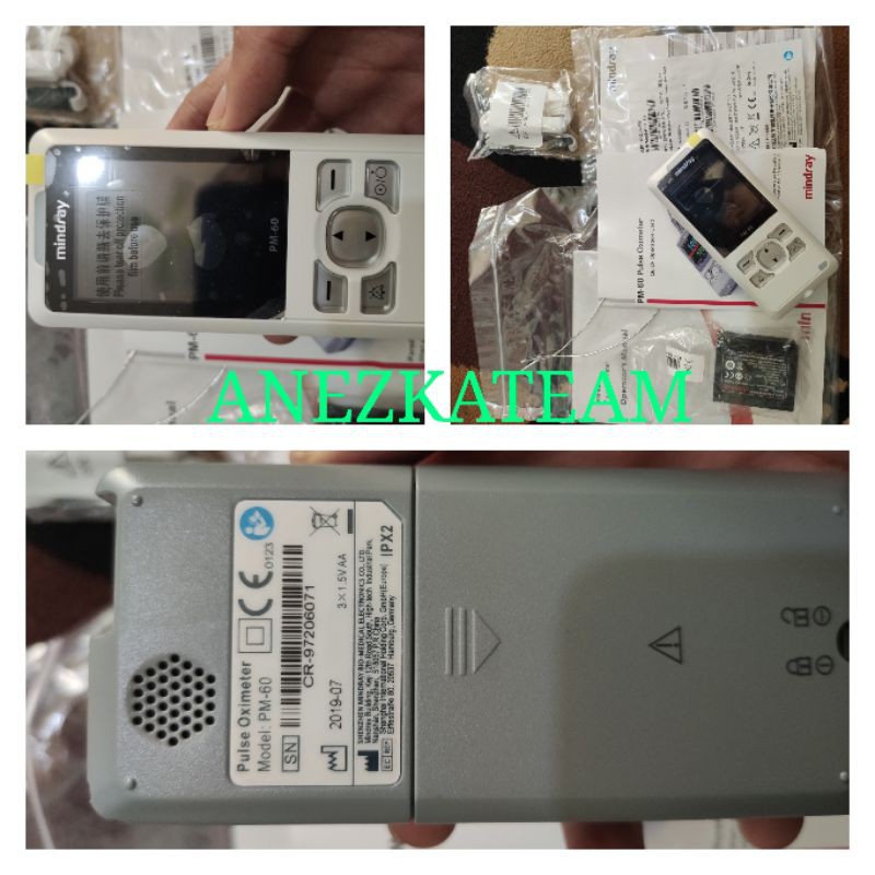 MINDRAY PM 60 / PULSE OXIMETER HANDHELD MINDRAY PM 60