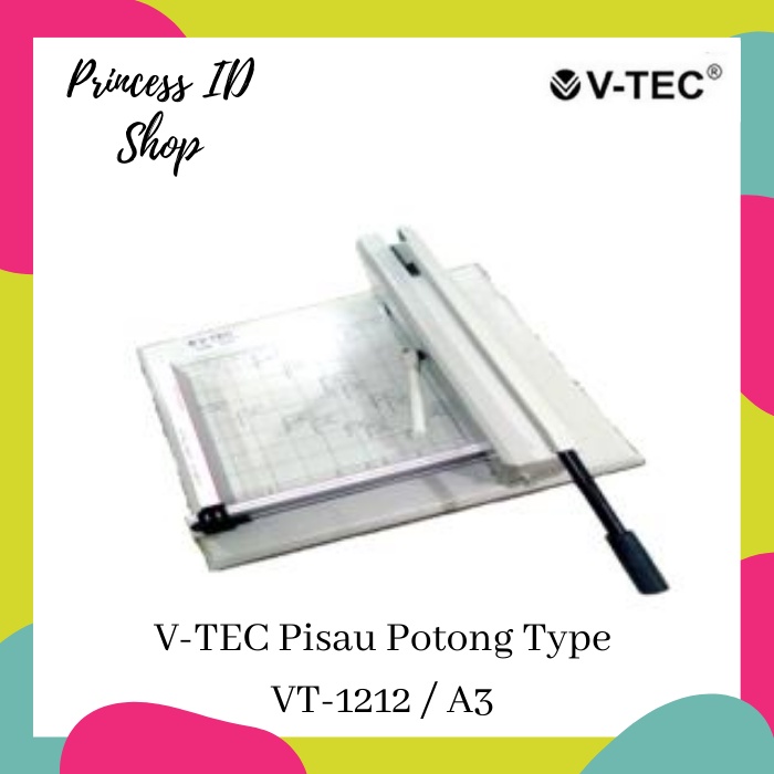 

MESIN PEMOTONG KERTAS V-TEC VT-1212 / A3