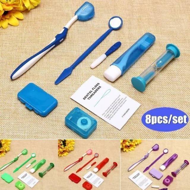 DENTAL SIKAT GIGI BEHEL ORTHO KIT SET LENGKAP UNTUK PASIEN BEHEL ORTHO
