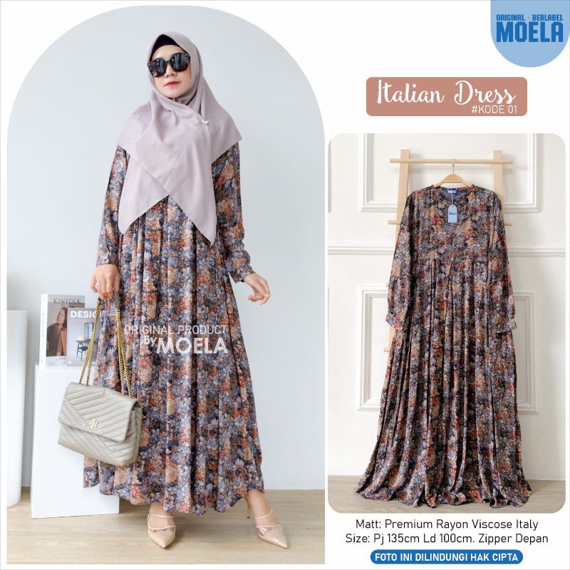 Italian dress by Moela