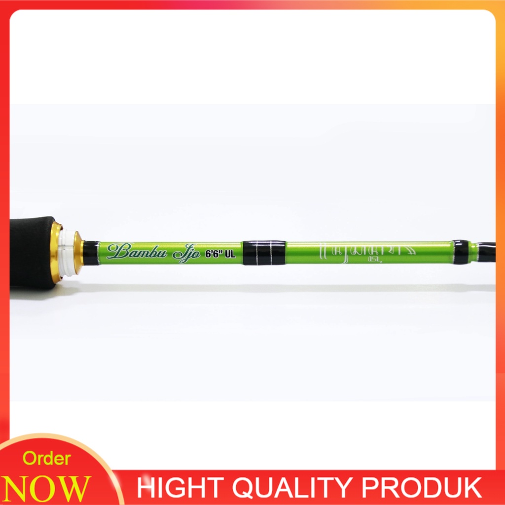 [PROMO SPECIAL] Alat Pancing Joran Pancing Relik RELIX NUSANTARA Bambu Ijo 198cm Antena Telescopic P