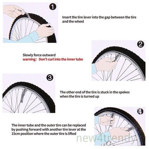 Bicycle Tire lever. - Tuas Pengungkit Ban Sepeda