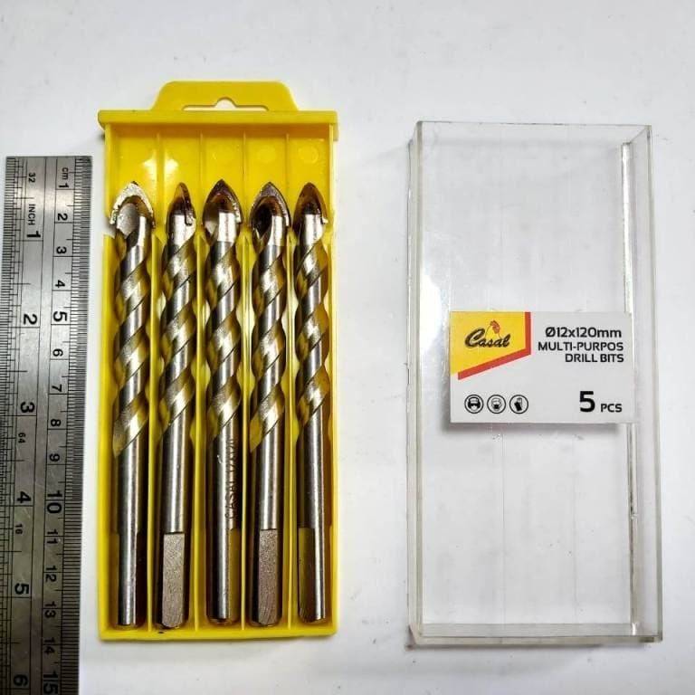 MATA BOR SERBAGUNA 12 X 120MM/MULTI PURPOSE DRILL BIT