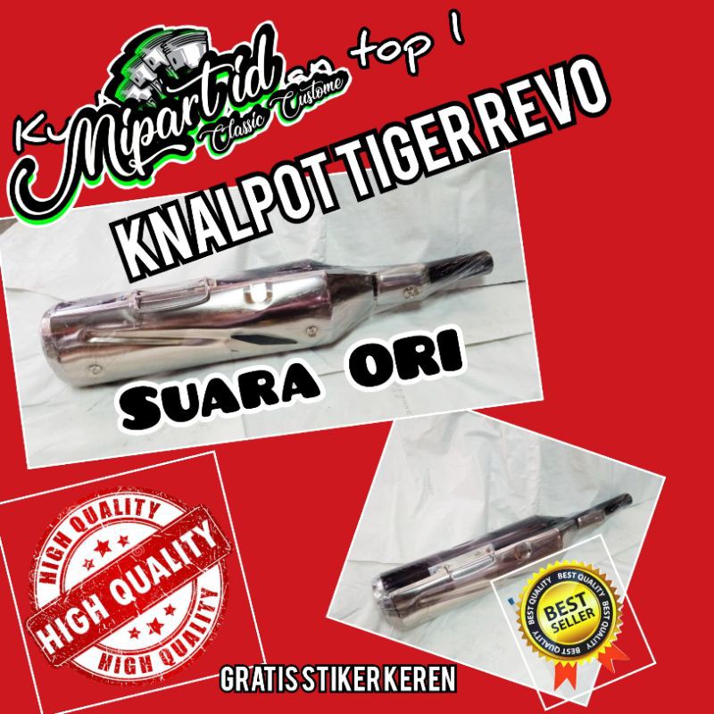 knalpot tirev knalpot tiger revo slencer tirev