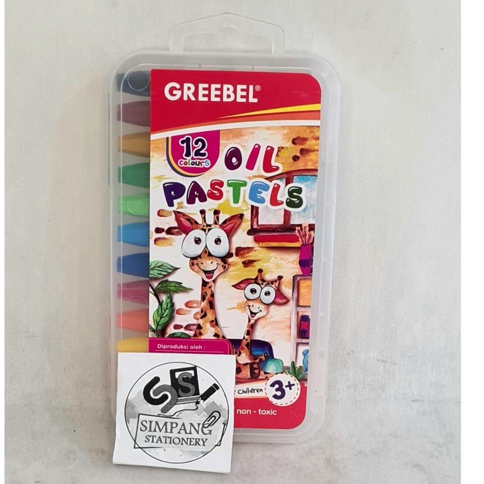 

(Q5B9) ✔ Crayon Greebel isi 12 Warna //Diskon@lebaran