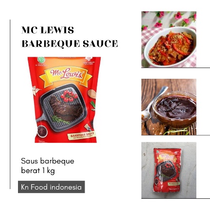 

Saos Barbeque Mc Lewis 1 Kg - BBQ saus Barbequ 1 kg