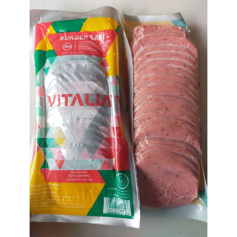 

vitalia beef burger 280gr