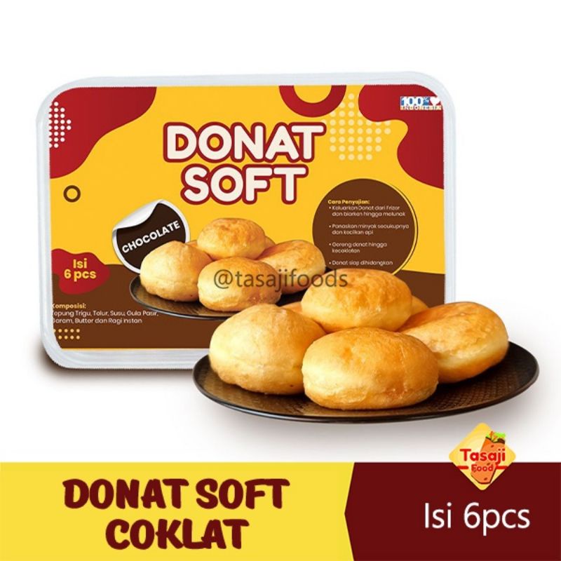 

Donat Soft Tasaji Isi Strawbery, Coklat, Blueberry, & Cheese ( Keju )